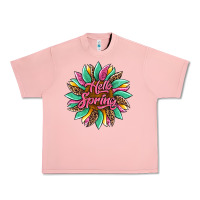Salmon hello spring sunflower Urban Heavy Tee - Artiststas