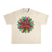 Sandshell hello spring sunflower Urban Heavy Tee - Artiststas