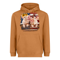 Meerkat Cute Couple American Pigs Heavyweight Hoodie - Bettercallsaul
