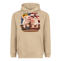Mushroom Cute Couple American Pigs Heavyweight Hoodie - Bettercallsaul