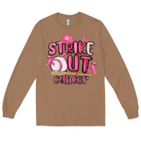 Toasted Coconut strike out cancer baseball Long Sleeve Tee - MaliasSmallBusiness