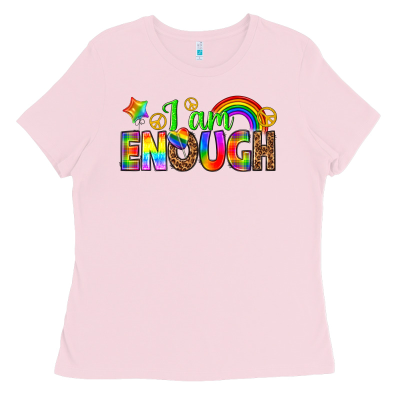 I Am Enough Ladies Tee by texasbilliewilder | Teevron