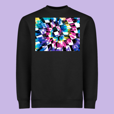Tie Dye Colourful Race Flag Background 3200x2400 Heavyweight Sweatshirt Designed By Adodesignshop