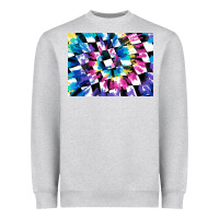 Heather Grey tie dye colourful race flag background 3200x2400 Heavyweight Sweatshirt - AdoDesignShop