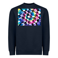 Navy tie dye colourful race flag background 3200x2400 Heavyweight Sweatshirt - AdoDesignShop