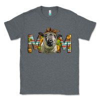 Charcoal Heather Western Hampshire Sheep Mom Classic Tee - LillyAllenDesigns