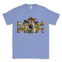 Colony Blue Western Hampshire Sheep Mom Classic Tee - LillyAllenDesigns