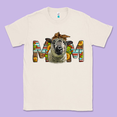 Western Hampshire Sheep Mom Classic Tee Designed By Lillyallendesigns