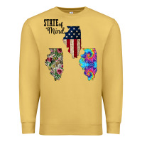 Im In A Fishing State Of Mind Illinois Premium Sweatshirt | Teevron