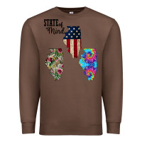 Chestnut Im in a Fishing State of Mind Illinois Premium Sweatshirt - Bettercallsaul