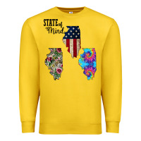 Lemon Im in a Fishing State of Mind Illinois Premium Sweatshirt - Bettercallsaul