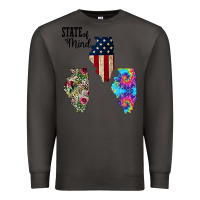 Smoke Im in a Fishing State of Mind Illinois Premium Sweatshirt - Bettercallsaul