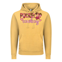 Vintage Mustard pucker up cowboy Vintage Hoodie - JahusDesignShop