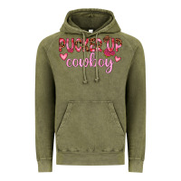 Vintage Olive pucker up cowboy Vintage Hoodie - JahusDesignShop