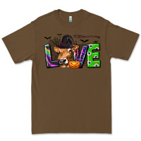 Cacao Love Halloween Cow Premium Tee - texasbilliewilder