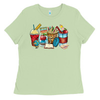 Matcha teacher coffee cups Ladies Tee - Zillion Design Studio