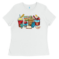 White teacher coffee cups Ladies Tee - Zillion Design Studio