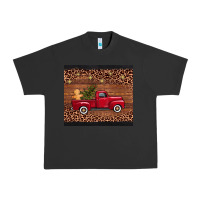Pigment Black christmas truck Urban Heavy Tee - AdoDesignShop