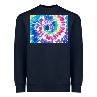 Navy tie dye background colourful leopard 2 3200x2400 Heavyweight Sweatshirt - AdoDesignShop
