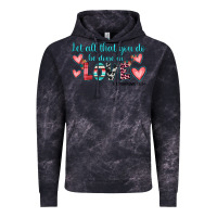 Cloud Black let all that you do be done in love Vintage Hoodie - JahusDesignShop