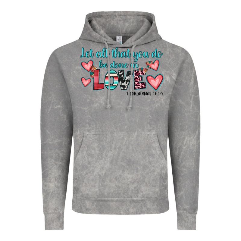 Let All That You Do Be Done In Love Vintage Hoodie by JahusDesignShop | Teevron