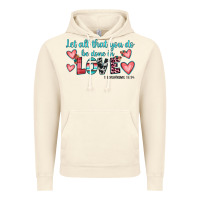 Vintage Artic let all that you do be done in love Vintage Hoodie - JahusDesignShop
