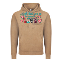 Vintage Coffee let all that you do be done in love Vintage Hoodie - JahusDesignShop