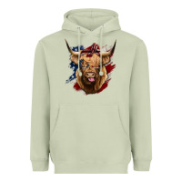 Matcha American Highland Cow Heavyweight Hoodie - Bettercallsaul