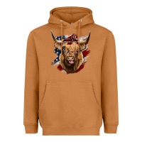 Meerkat American Highland Cow Heavyweight Hoodie - Bettercallsaul