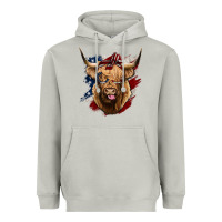 Moon Dust American Highland Cow Heavyweight Hoodie - Bettercallsaul