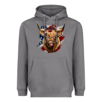 Storm American Highland Cow Heavyweight Hoodie - Bettercallsaul