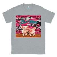 Heather Grey be mine valentine's day pigs Classic Tee - Jasminsmagicworld
