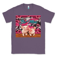 Lavender be mine valentine's day pigs Classic Tee - Jasminsmagicworld