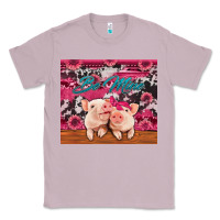 Lilac be mine valentine's day pigs Classic Tee - Jasminsmagicworld