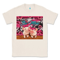 Natural be mine valentine's day pigs Classic Tee - Jasminsmagicworld