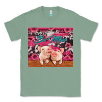 Sage be mine valentine's day pigs Classic Tee - Jasminsmagicworld