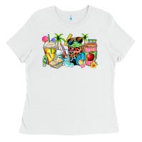 White summer teacher coffee cups Ladies Tee - Zillion Design Studio