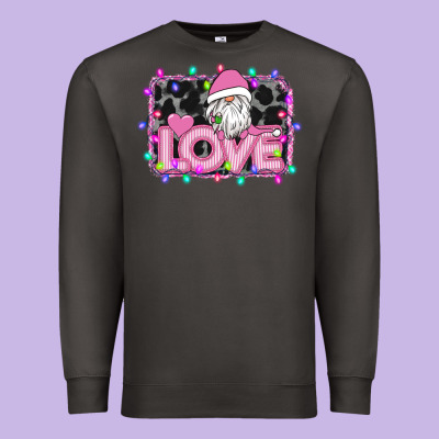 Gnome Love Premium Sweatshirt Designed By Bettercallsaul