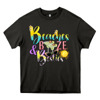 Asphalt beaches booze and besties tbw Heavy Core Tee - texasbilliewilder