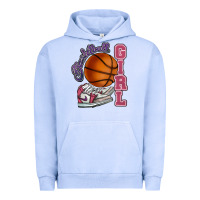 Pigment Grape Ice Basketball girl Urban Hoodie - HowdyJamesFarm