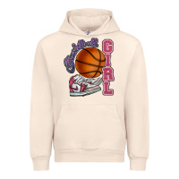 Sandshell Basketball girl Urban Hoodie - HowdyJamesFarm
