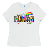 White human with daisies Ladies Tee - texasbilliewilder