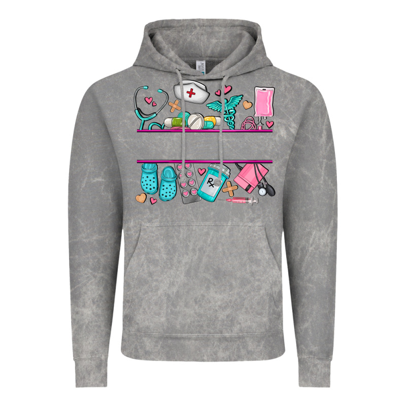 Nurse Elements With Costom Name Vintage Hoodie by AdoDesignShop | Teevron