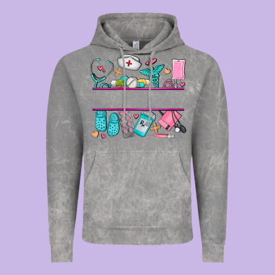 Nurse Elements With Costom Name Vintage Hoodie Designed By Adodesignshop