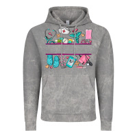 Cloud Rock nurse elements with costom name Vintage Hoodie - AdoDesignShop