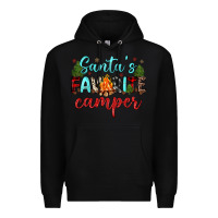 Black santa s favorite camper Premium Hoodie - JahusDesignShop