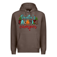 Coffee santa s favorite camper Premium Hoodie - JahusDesignShop