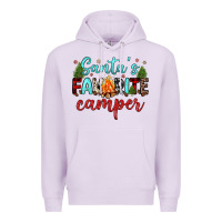 Lilac santa s favorite camper Premium Hoodie - JahusDesignShop