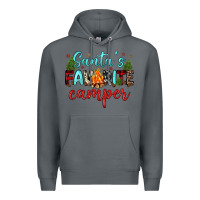 Rock santa s favorite camper Premium Hoodie - JahusDesignShop
