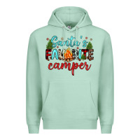 Seafoam santa s favorite camper Premium Hoodie - JahusDesignShop